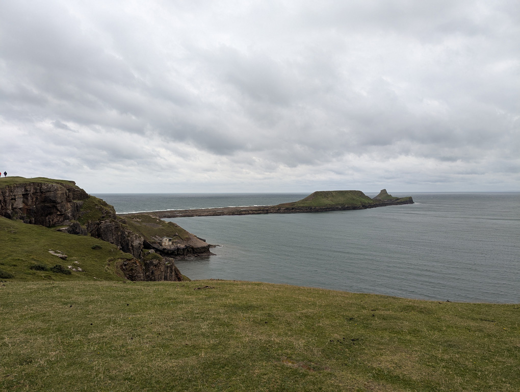 Small hills out into the sea