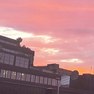 View of Stockholm skyline at dusk