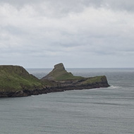 Small hills out into the sea